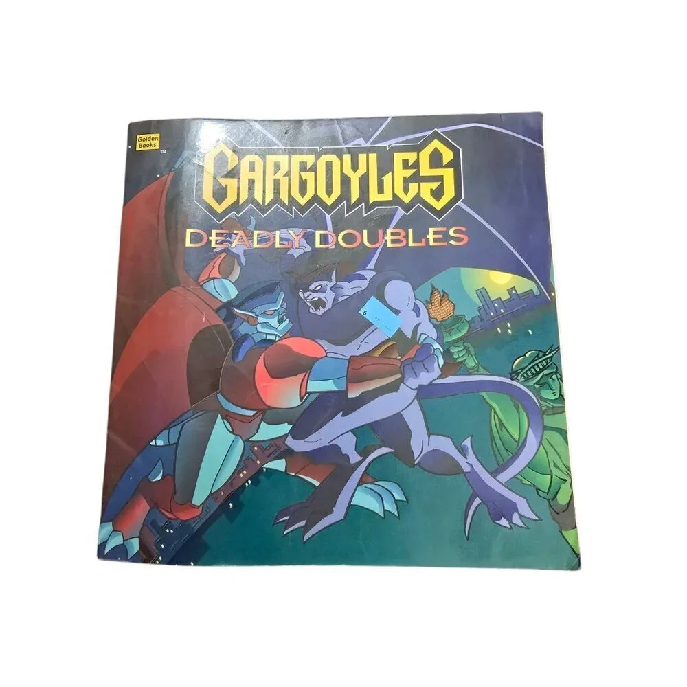 Vintage Gargoyles Deadly Doubles Picture Book 1996